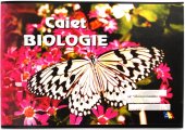 Caiet biologie, 16 file, capsat, coperti policromie, diverse modele