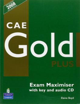 CAE Gold Plus Maximiser with Key and audio CD, Editura Pearson