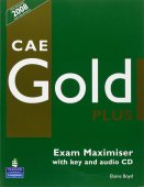 CAE Gold Plus Maximiser with Key and audio CD, Editura Pearson