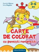 Carte de colorat cu povesti romanesti 3-6 ani . Editura Paralela 45