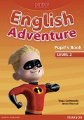 New English Adventure, Level 2, Pupil's Book + DVD Pack. Editura Pearson
